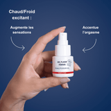 Gel plaisir féminin chaud-froid