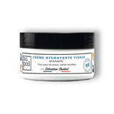 Pot de crème hydratante visage apaisante pour homme de la marque au Poil par Sébastien Chabal