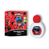Flacon et étui de l'eau de toilette pour enfant fille Ladybug Miraculous
