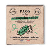 Shampoing solide à l'huile de pépins de raisin bio