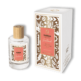 Flacon d'eau de toilette féminine Inattendu de la marque Siobhan avec son étui en carton