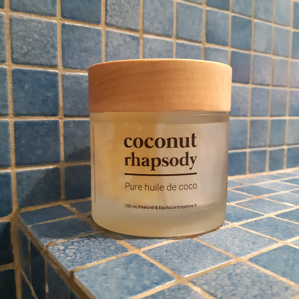 Huile de coco pure Coconut Rhapsody visage et cheveux