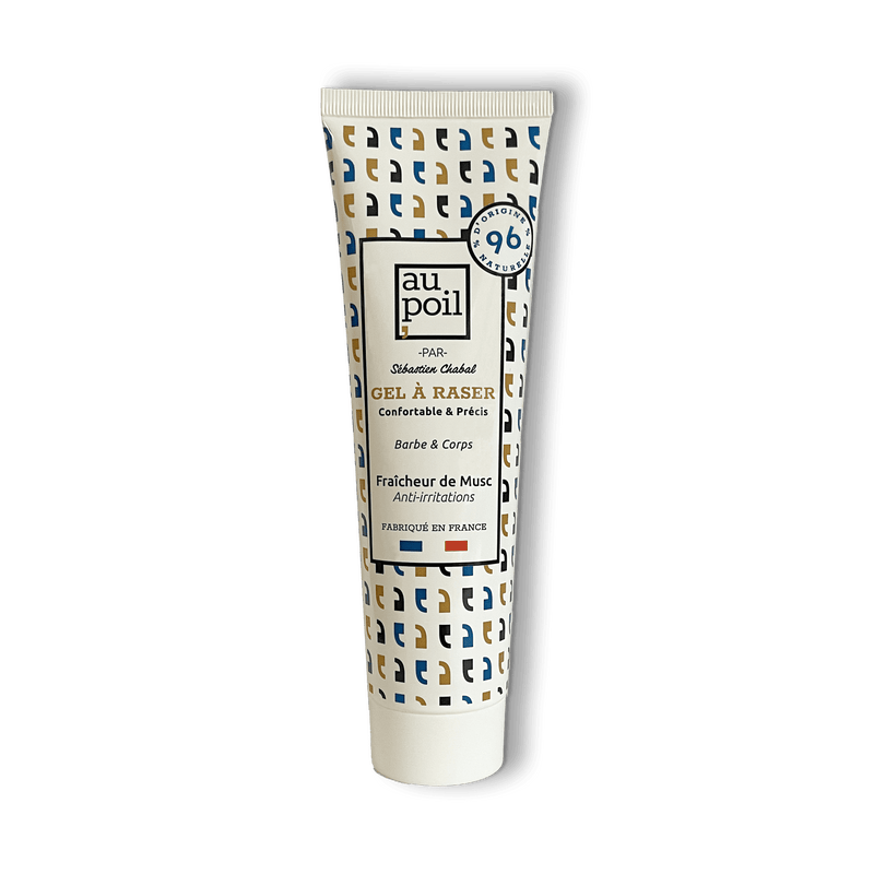 Gel à raser anti-irritations barbe et corps