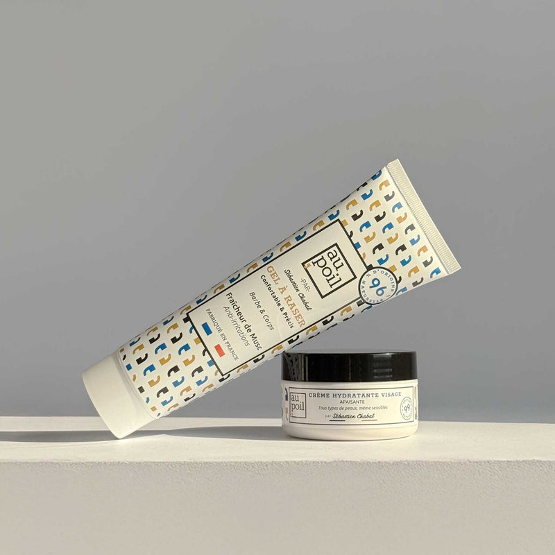 Crème hydratante soin visage après-rasage