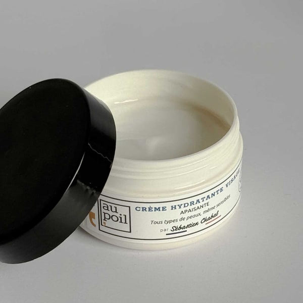 Crème hydratante soin visage après-rasage