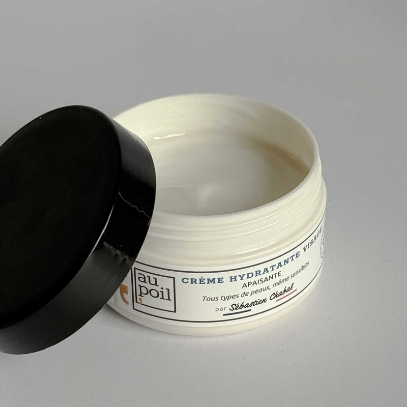 Crème hydratante soin visage après-rasage