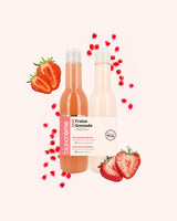 Duo gourmand pour le corps Fraise et Grenade