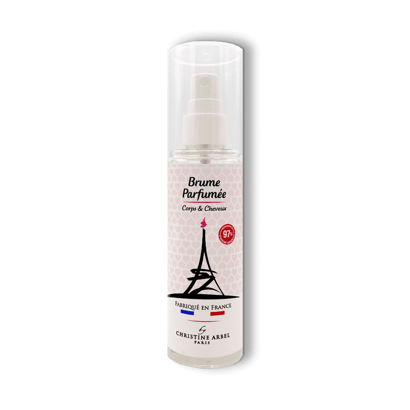 Flacon de brume parfumée pour femme Mademoiselle Arbel à Paris de la marque Christine Arbel