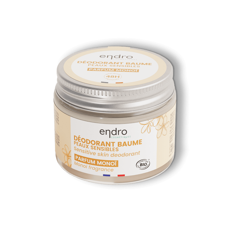Déodorant baume peaux sensibles Monoï