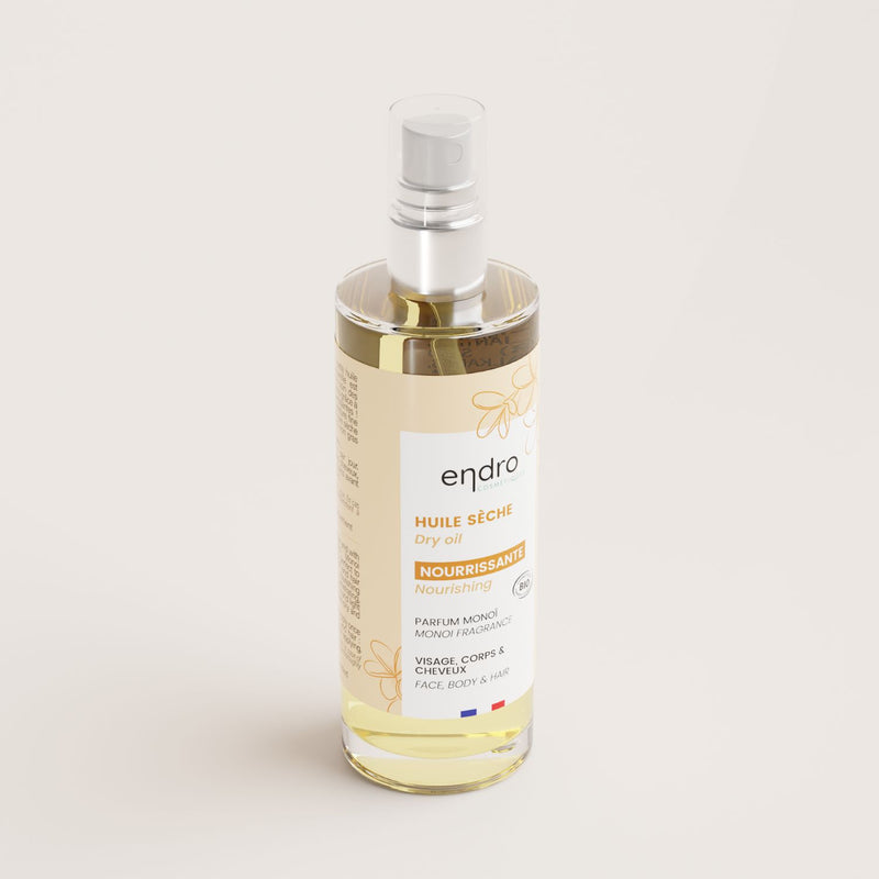Huile sèche senteur monoï pour peaux et cheveux secs