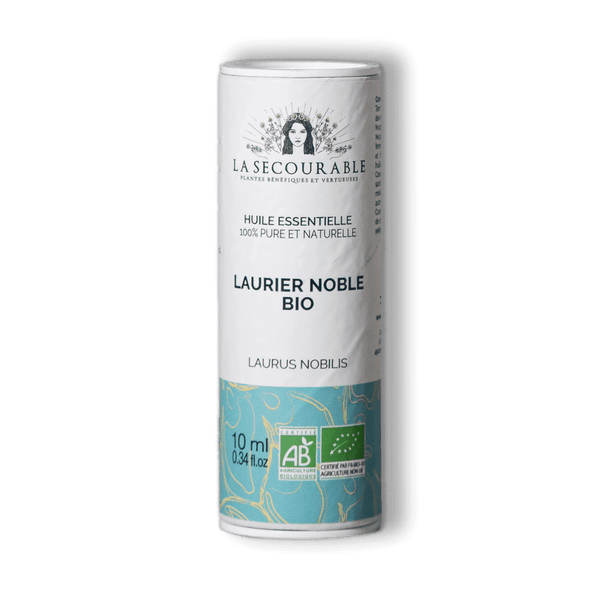 Huile essentielle de laurier noble bio de la marque La Secourable