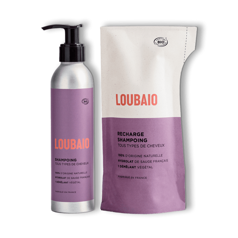 Shampoing certifié bio tous types de cheveux Recharge