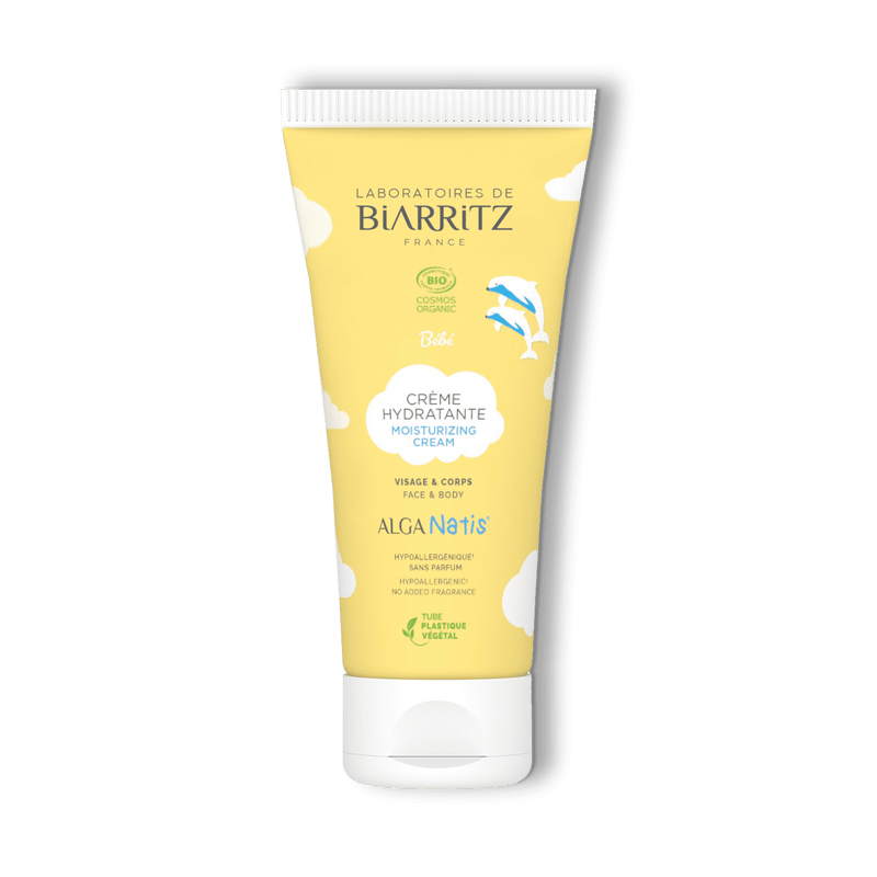 Crème hydratante hypo-allergénique pour bébé