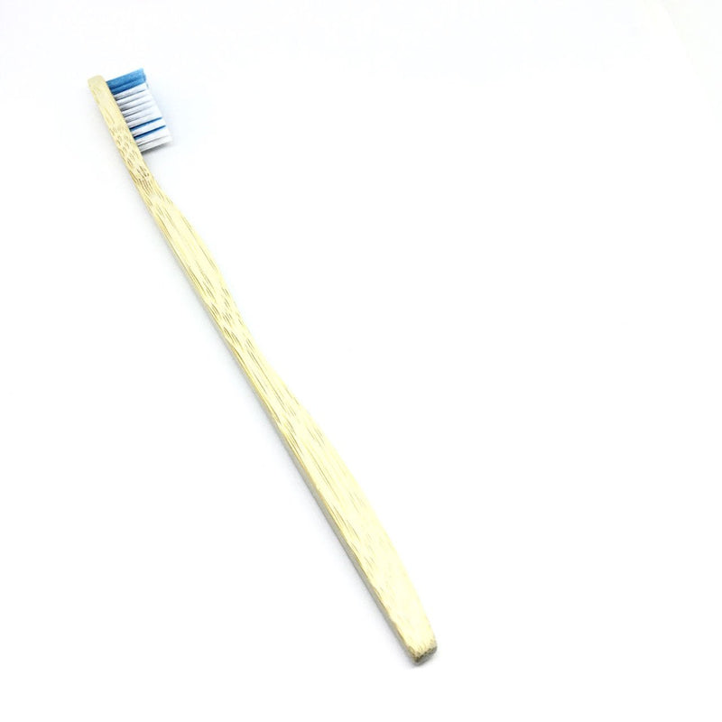 Lot de 2 brosses à dents en bambou pour adulte