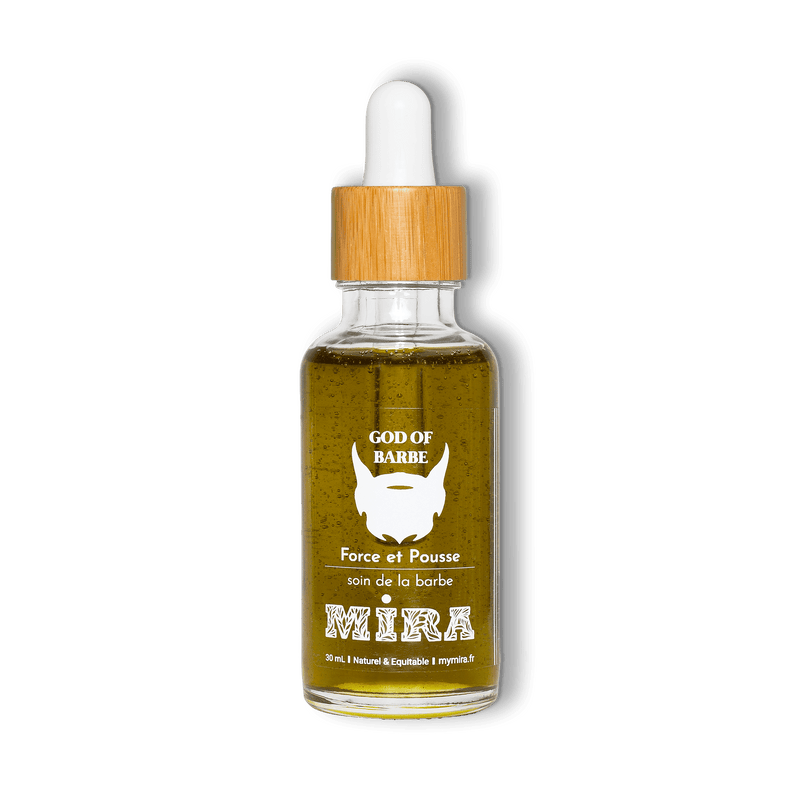 Huile pour fortifier et accélérer la pousse de la barbe God of Barbe