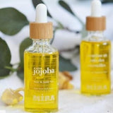 Huile de jojoba pure visage corps et cheveux