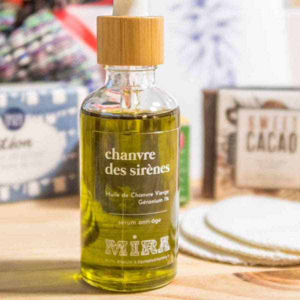 Huile sérum anti-âge Chanvre des Sirènes