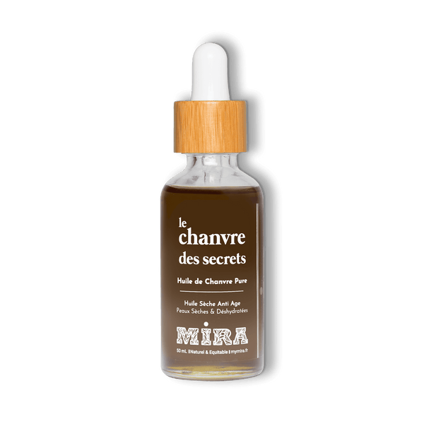 Huile de chanvre sérum anti-âge Chanvre des Secrets