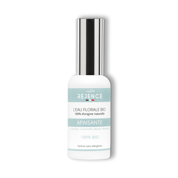 Eau florale apaisante bio pour le visage