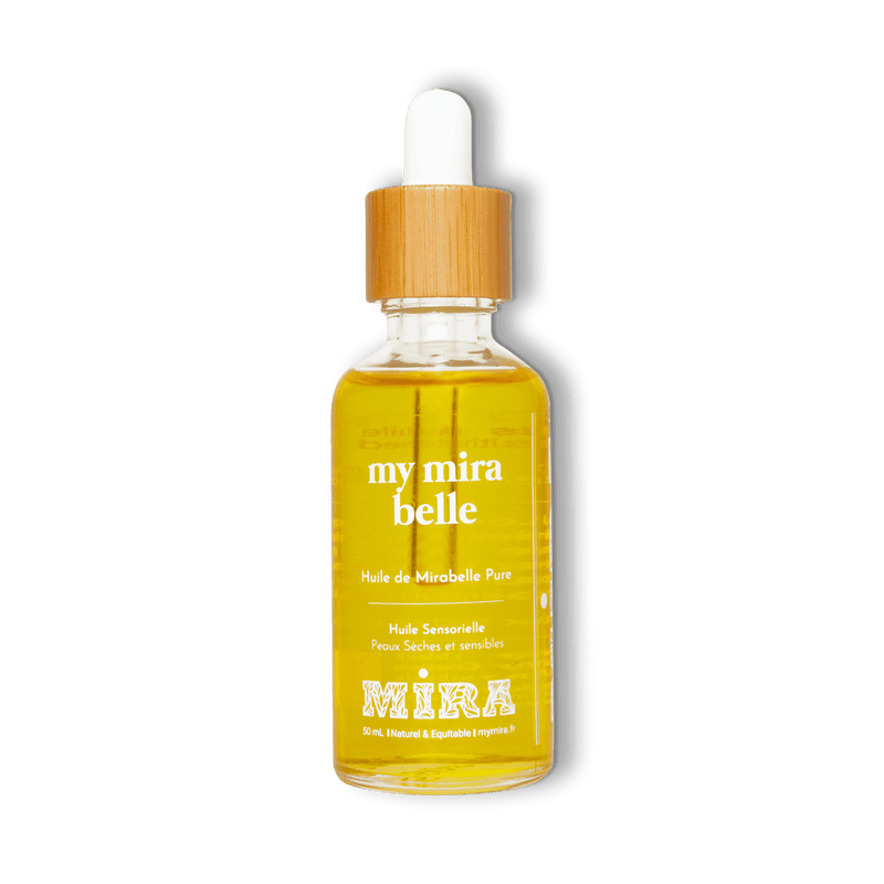 Huile de mirabelle soin hydratant visage