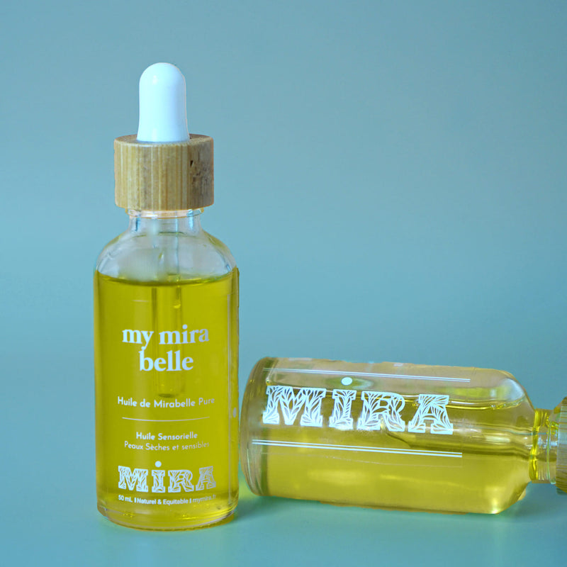 Huile de mirabelle soin hydratant visage