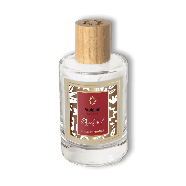 Eau de toilette Rose Oud géranium bourbon patchouli et cypriol