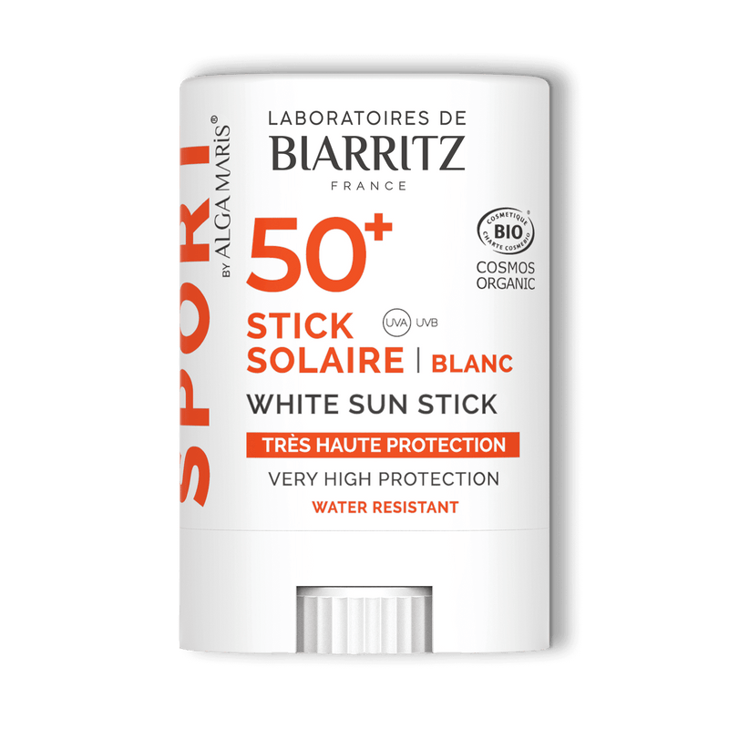 Stick solaire SPF50+ certifié bio