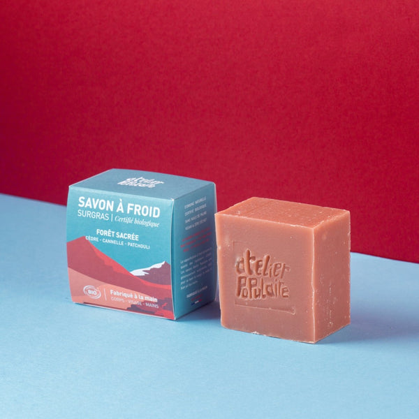 Savon à froid surgras certifié bio Forêt Sacrée