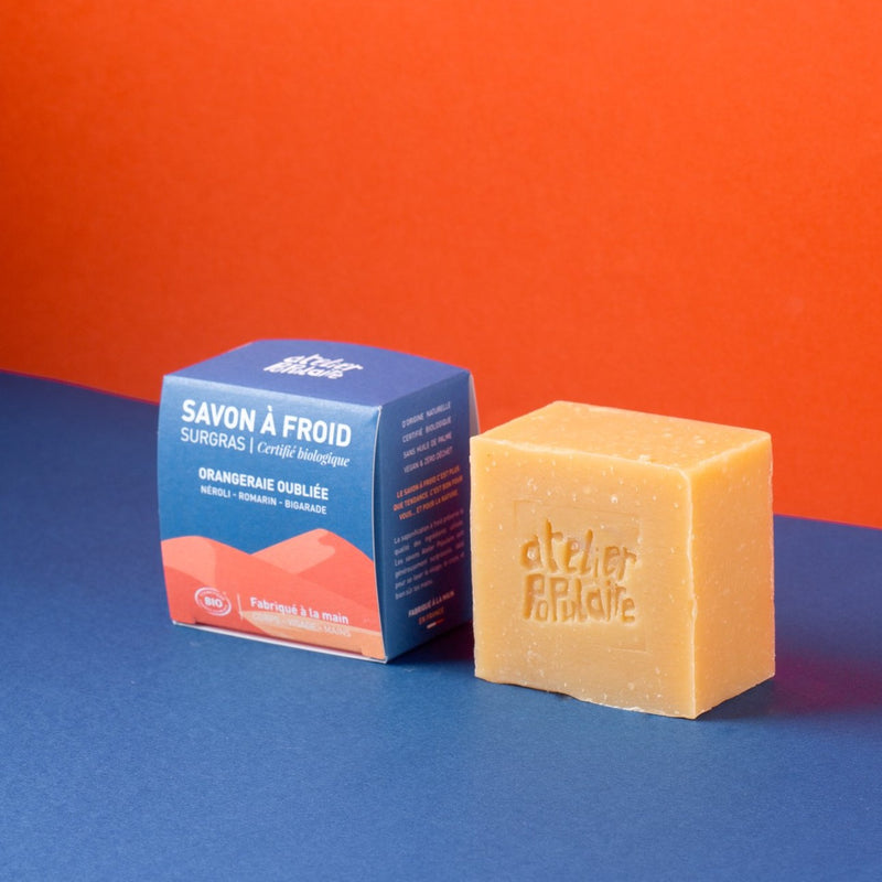 Savon à froid surgras certifié bio Orangeraie Oubliée