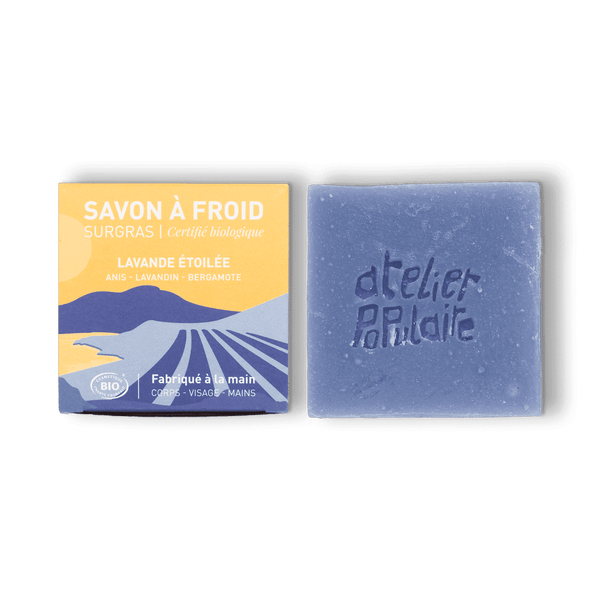 Savon à froid surgras certifié bio Lavande étoilée