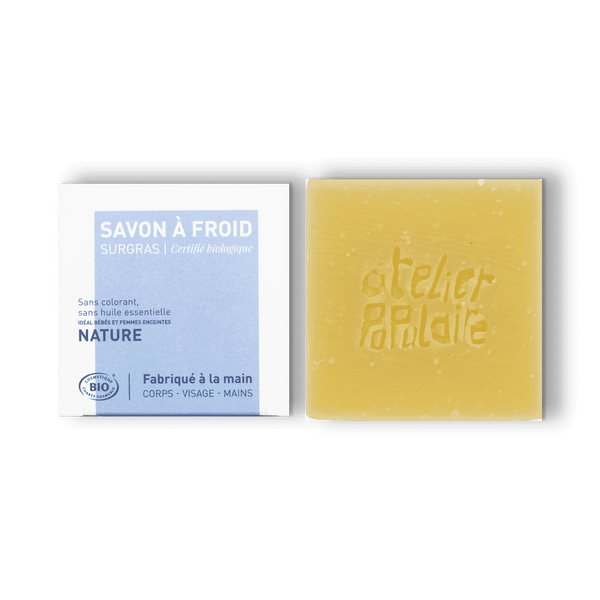 Savon à froid nature pour peaux sensibles