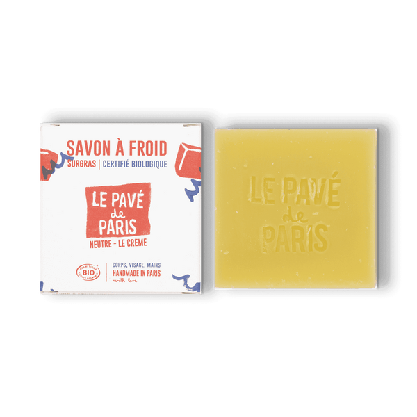 Savon à froid biologique sans parfum Le Pavé de Paris Neutre