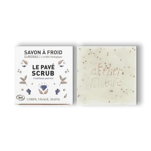 Savon à froid exfoliant Le Pavé Scrub