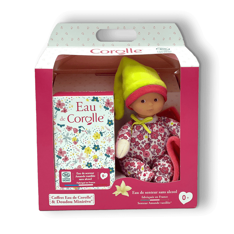 Coffret parfum pour bébé Corolle et son doudou Minirêves