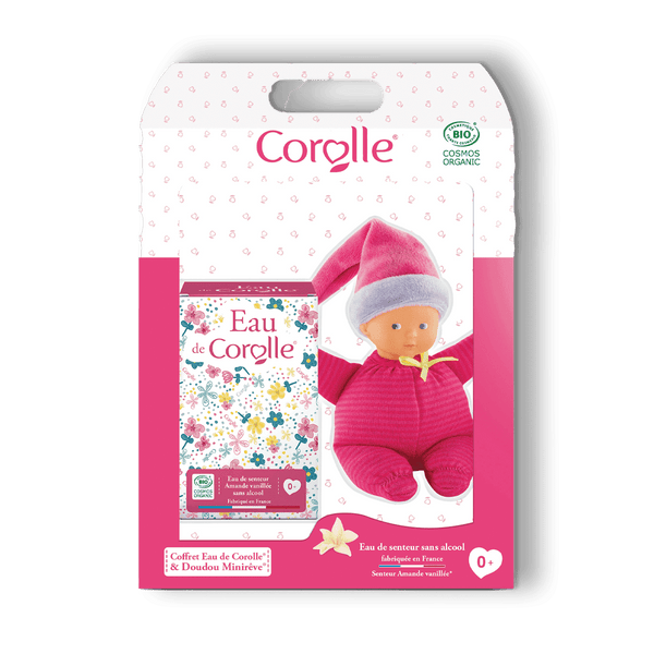 Coffret parfum pour bébé Corolle et son doudou Minirêves