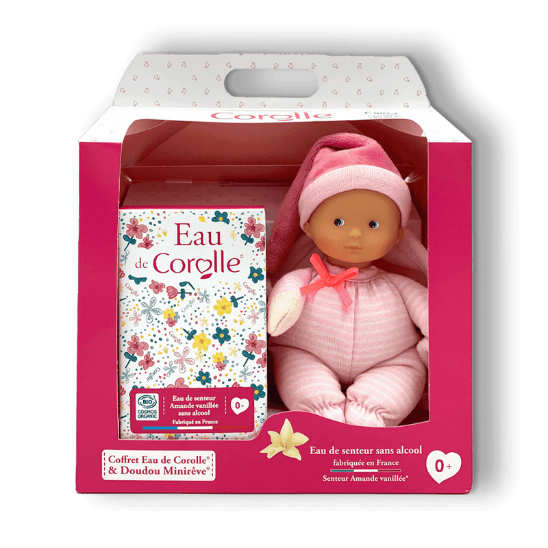 Coffret parfum pour bébé Corolle et son doudou Minirêves