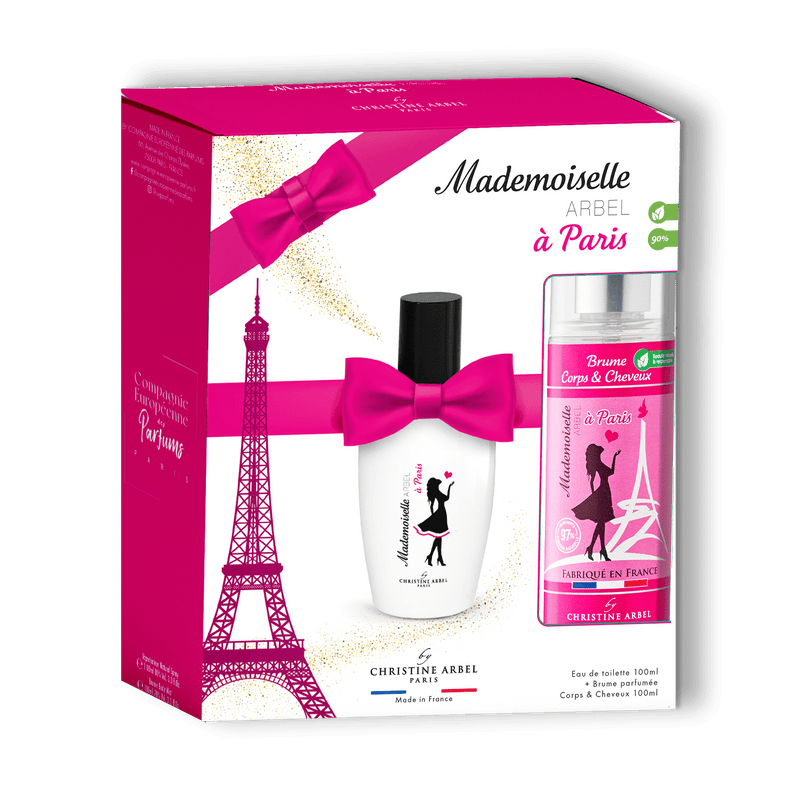 Coffret parfum et brume Mademoiselle Arbel à Paris