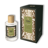 Le flacon et l'étui de l'eau de toilette pour homme Originel de la marque Siobhan