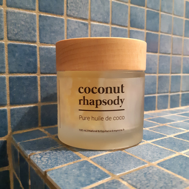Huile de coco pure visage et cheveux Coconut Rhapsody