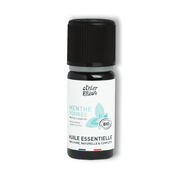 Huile essentielle bio menthe poivrée