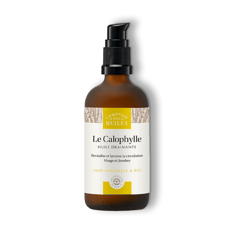 Huile de calophylle bio drainante visage et corps