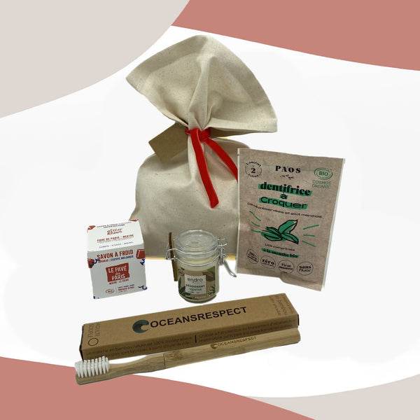 Kit soins zéro déchet Les Essentiels