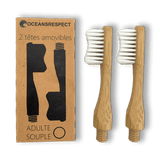 Lot de 2 têtes de brosse à dents rechargeable