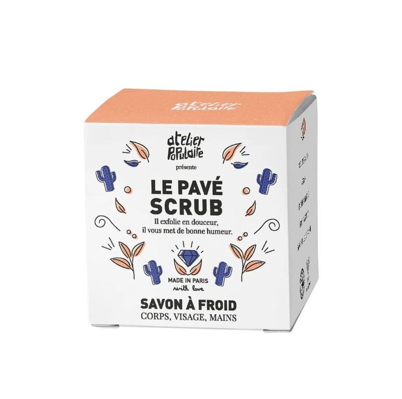 Savon à froid exfoliant Le Pavé Scrub