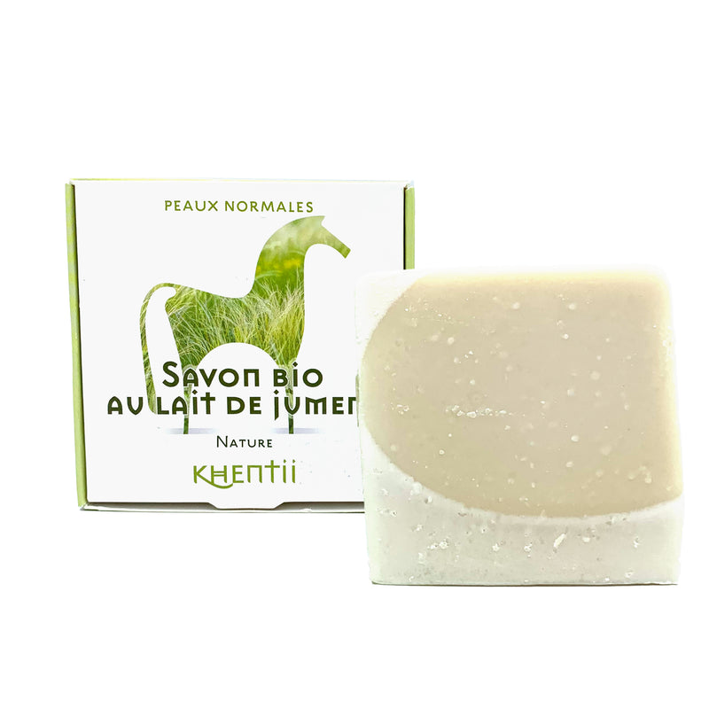 Savon au lait de jument bio nature Khentii