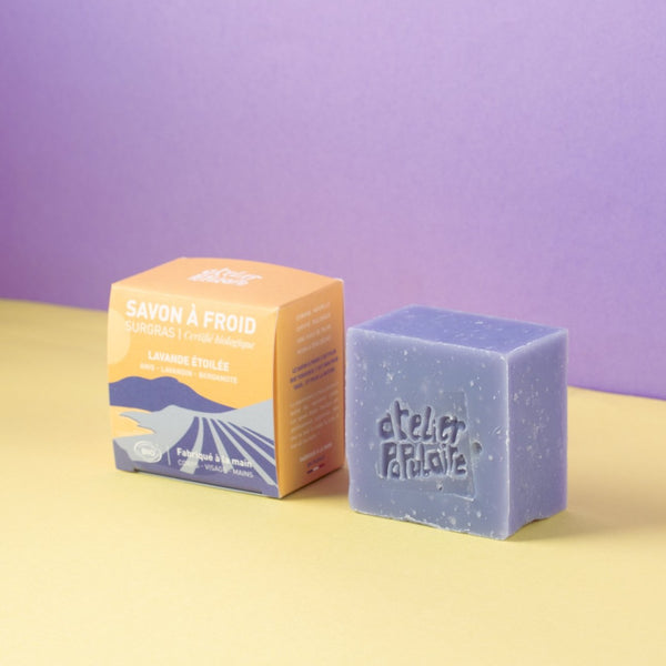 Savon à froid surgras certifié bio Lavande étoilée