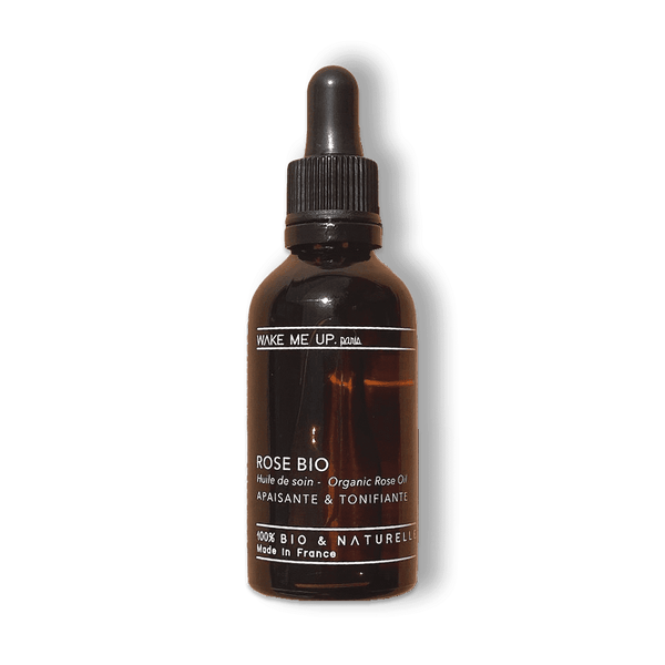 Huile végétale rose bio apaisante tonifiante et lissante