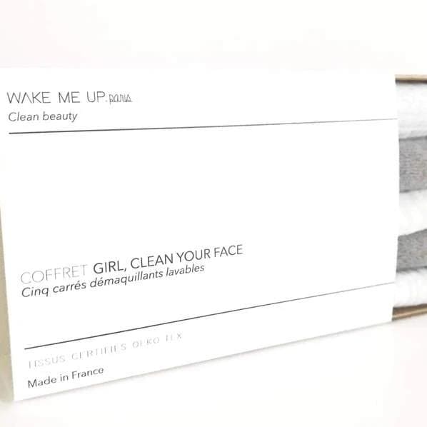 Coffret lingettes démaquillantes lavables